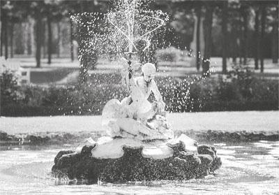 Bild von einem Brunnen