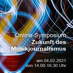 Online-Symposium: Zufkunf des Musikjournalismus