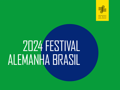 Plakatmotiv I Festival Alemanha Brasil 2024