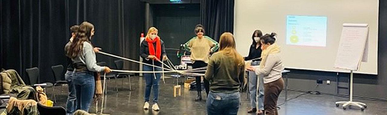 Workshop des CareerCenters in der MUTprobe 1