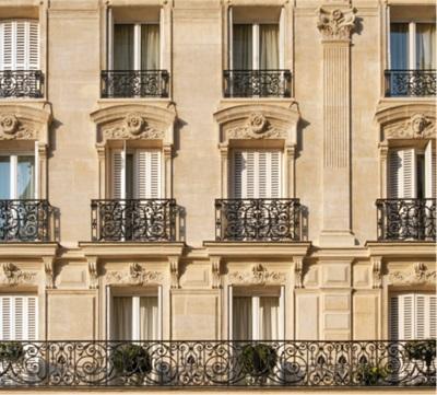 Jugendstilfassade in Paris