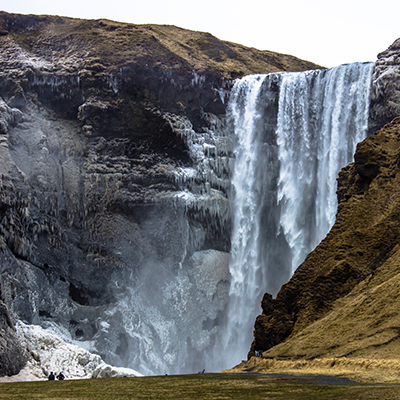 Wasserfall auf Island