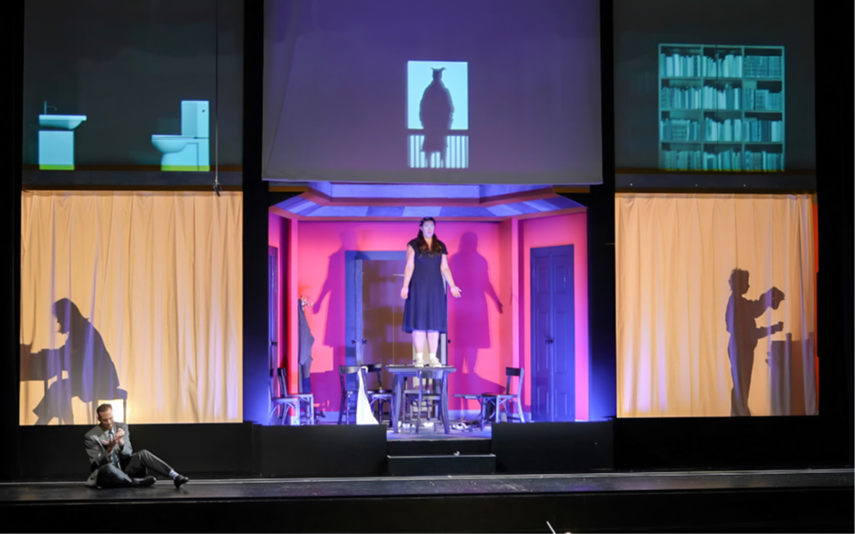 Haus Wahnsinn Szene mit Floriane Petit