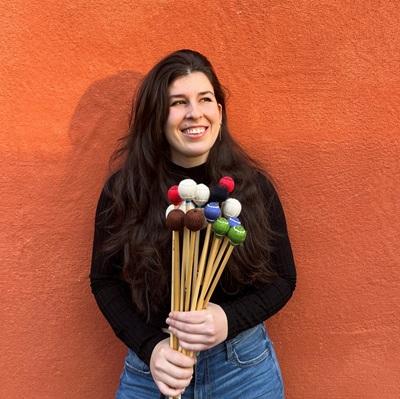 Elisa Lázaro, Percussion