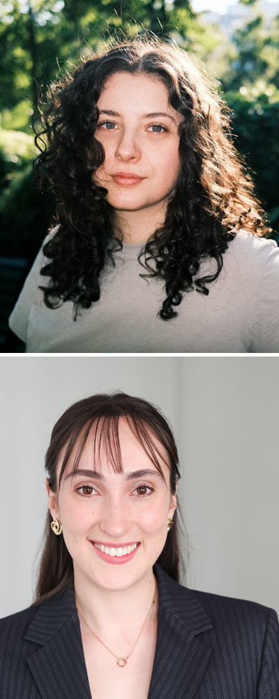 Juliane Sauter und Iris Freiberger